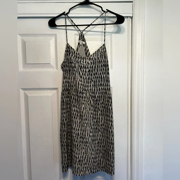 madewell silk daylight dress Madewell Womens Silk Daylight Dress Pink Fuchsia Sz 0 Elastic Waist Lined  #C3450